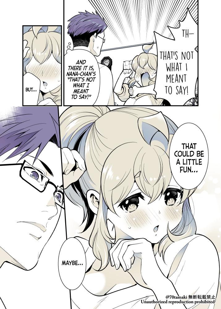 Osananajimi ga Hisabisa ni Saikai Shitara Otagai Kyonyuu ni Natteta Chap 54 - Next Chap 55