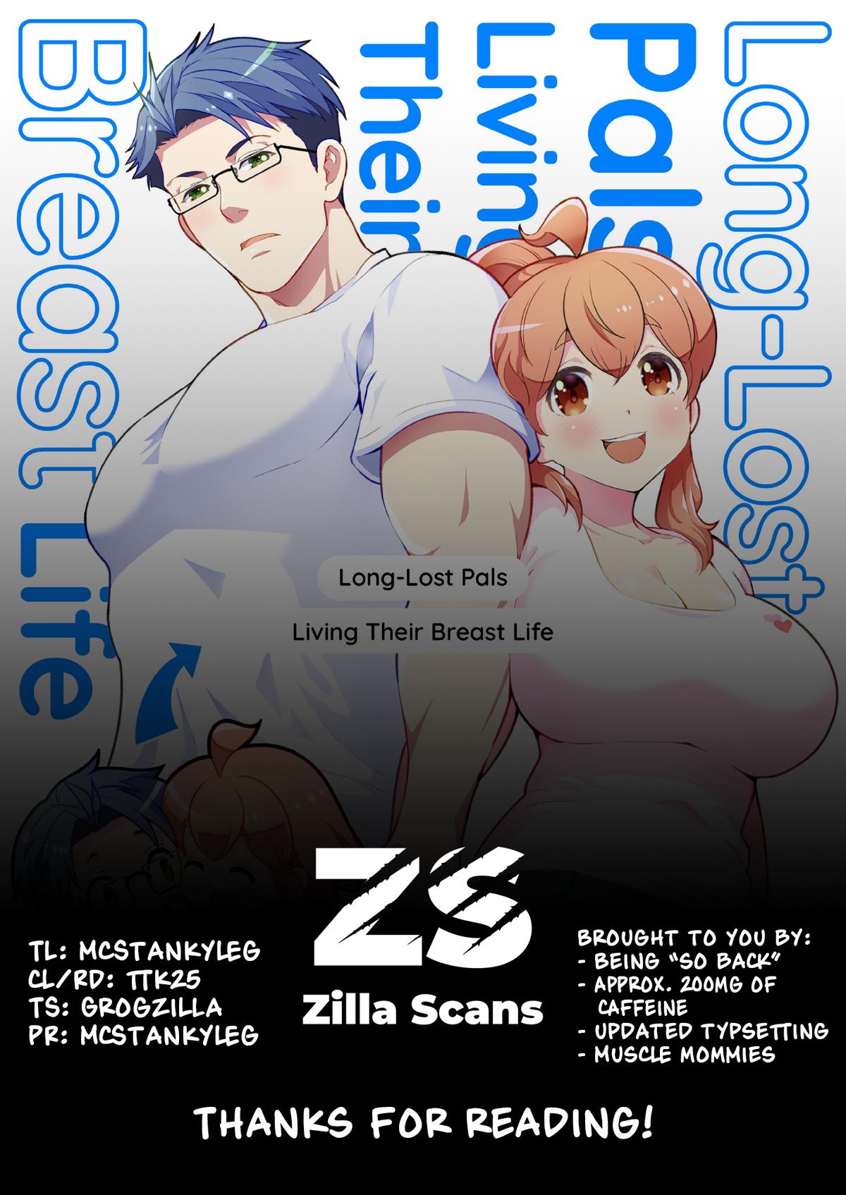 Osananajimi ga Hisabisa ni Saikai Shitara Otagai Kyonyuu ni Natteta Chap 55 - Next Chap 56