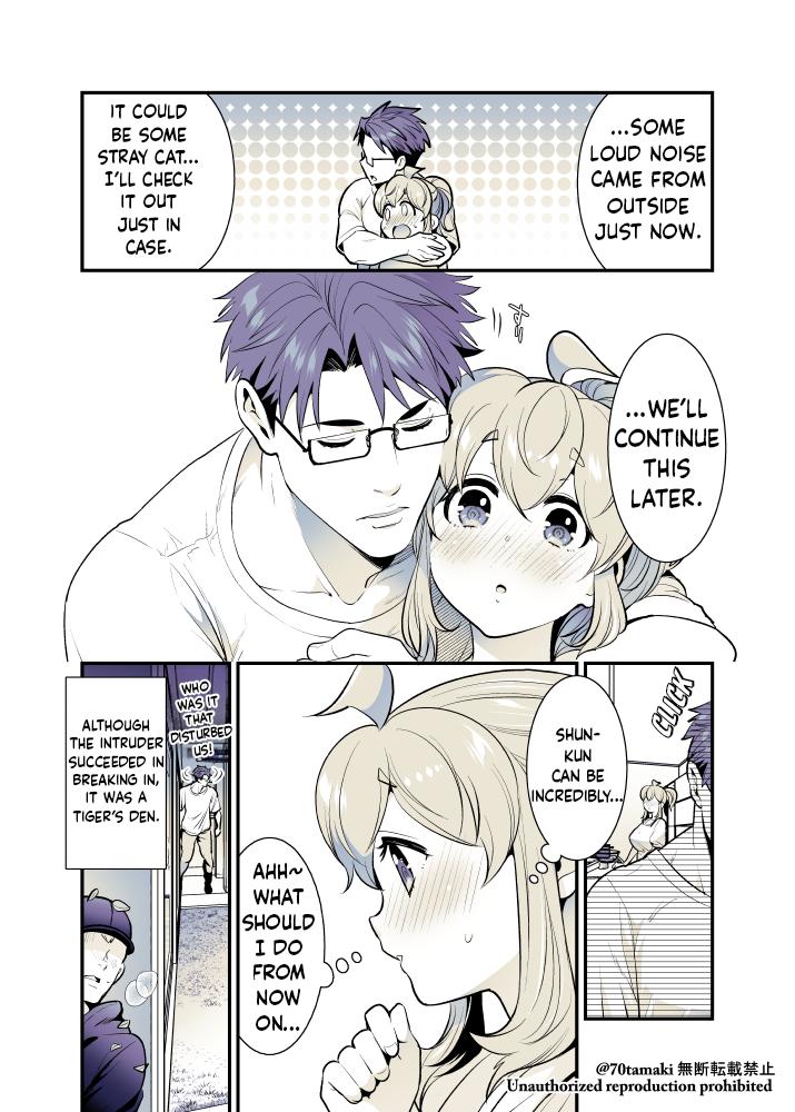 Osananajimi ga Hisabisa ni Saikai Shitara Otagai Kyonyuu ni Natteta Chap 56 - Next Chap 57