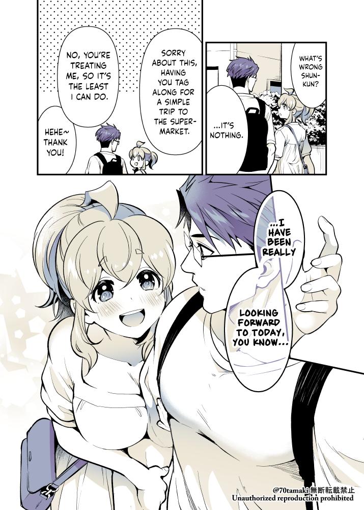 Osananajimi ga Hisabisa ni Saikai Shitara Otagai Kyonyuu ni Natteta Chap 52 - Next Chap 53