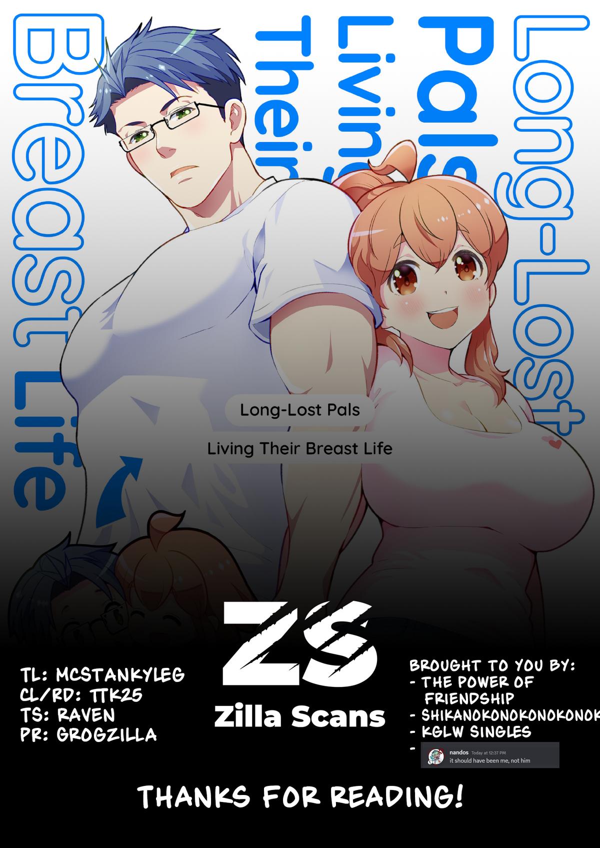 Osananajimi ga Hisabisa ni Saikai Shitara Otagai Kyonyuu ni Natteta Chap 53 - Next Chap 54