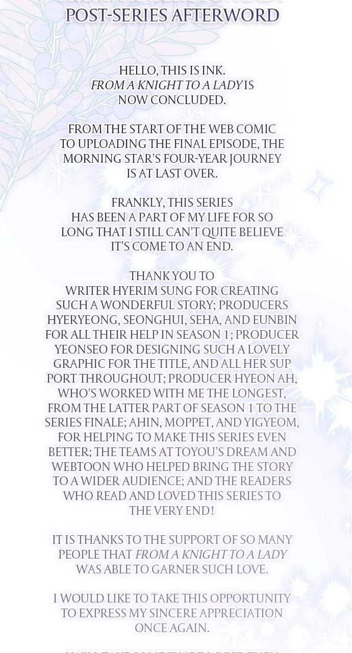 From a Knight to a Lady Chap 180.4 - Next Chap 181.4