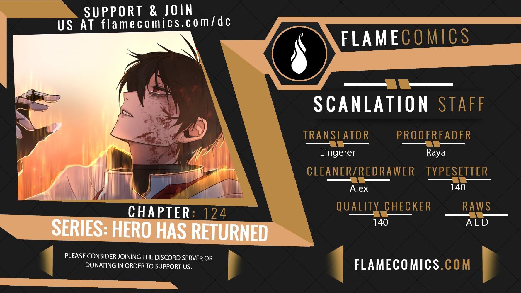 Hero Has Returned Chap 124 - Next Chap 125