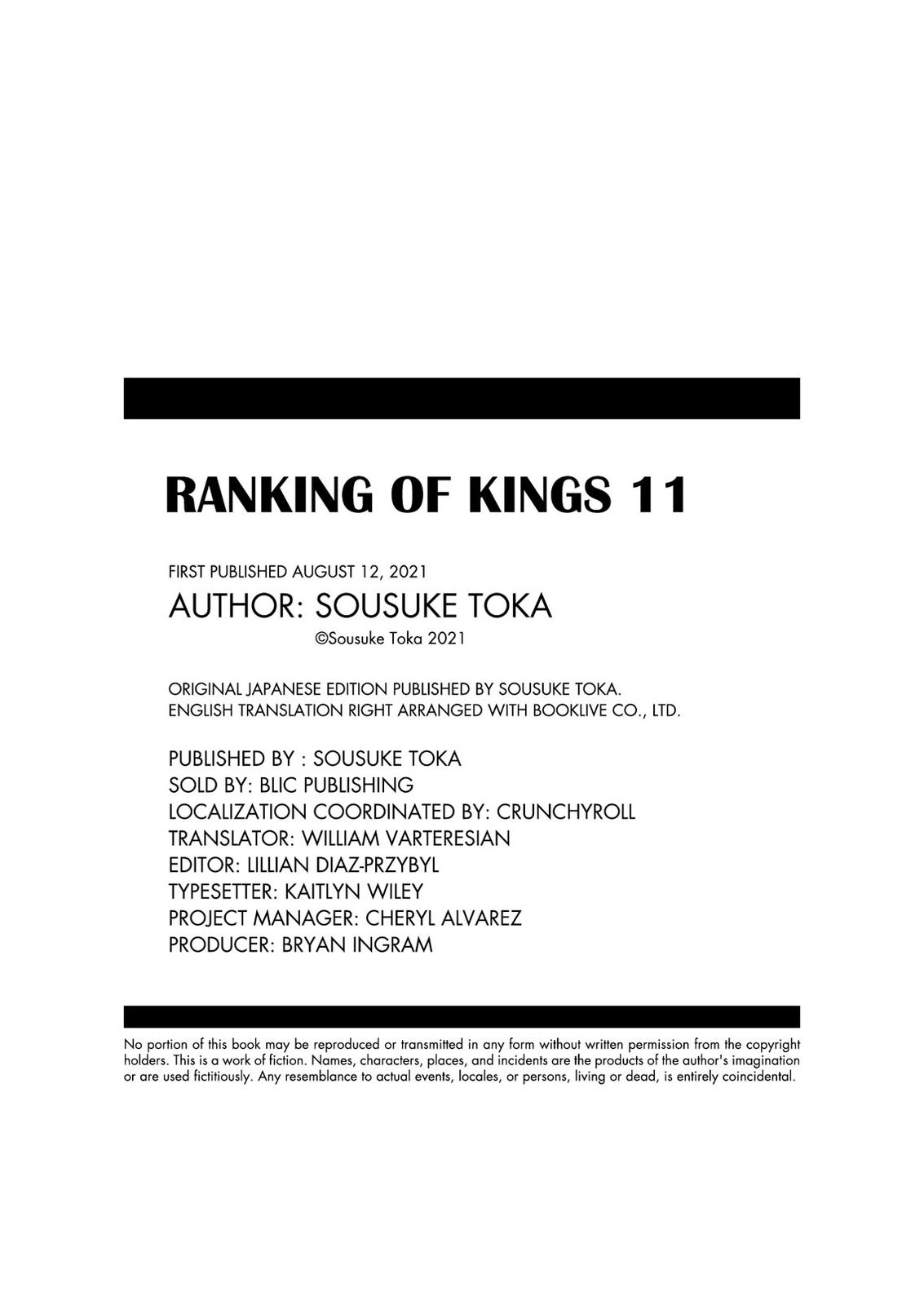King Ranking Chap 141.5 - Next Chap 142.5