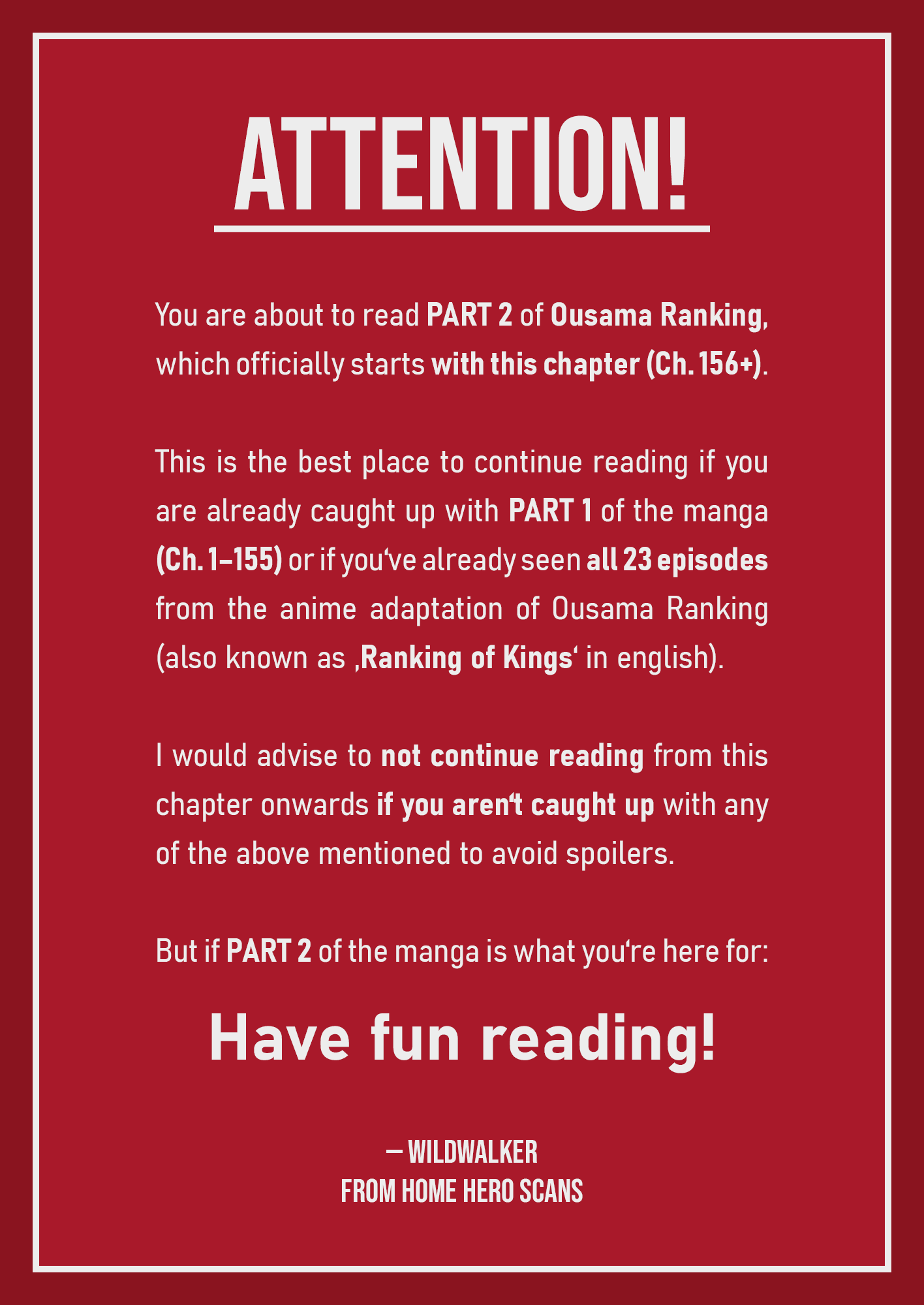 King Ranking Chap 156 - Next Chap 157