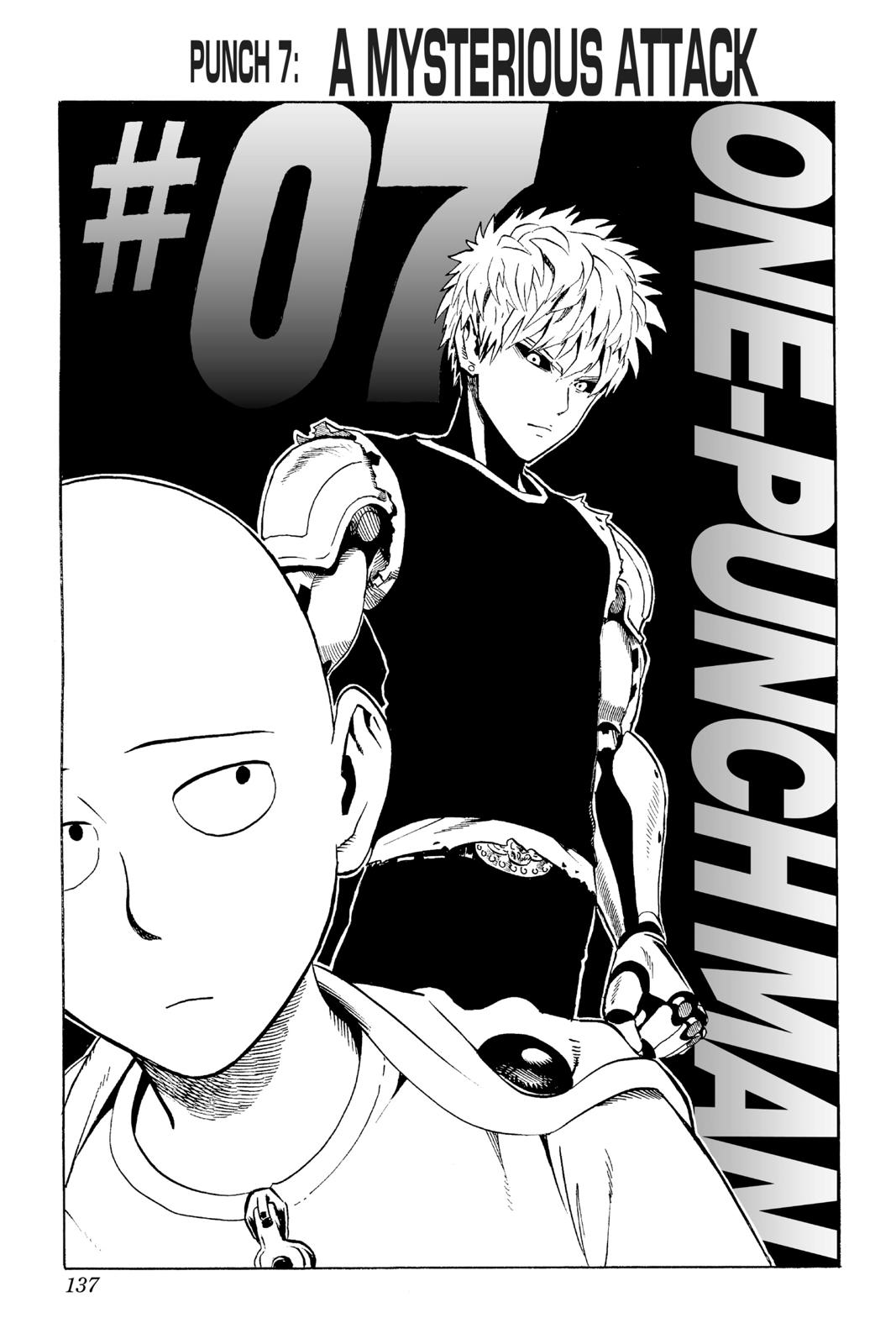 One-Punch Man Official Chap 7 - Next Chap 8