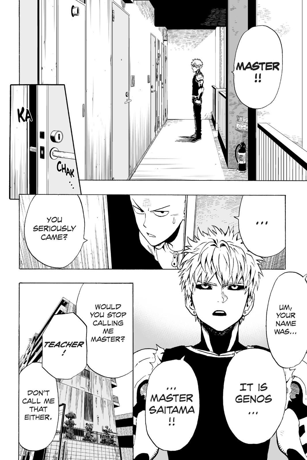 One-Punch Man Official Chap 7 - Next Chap 8