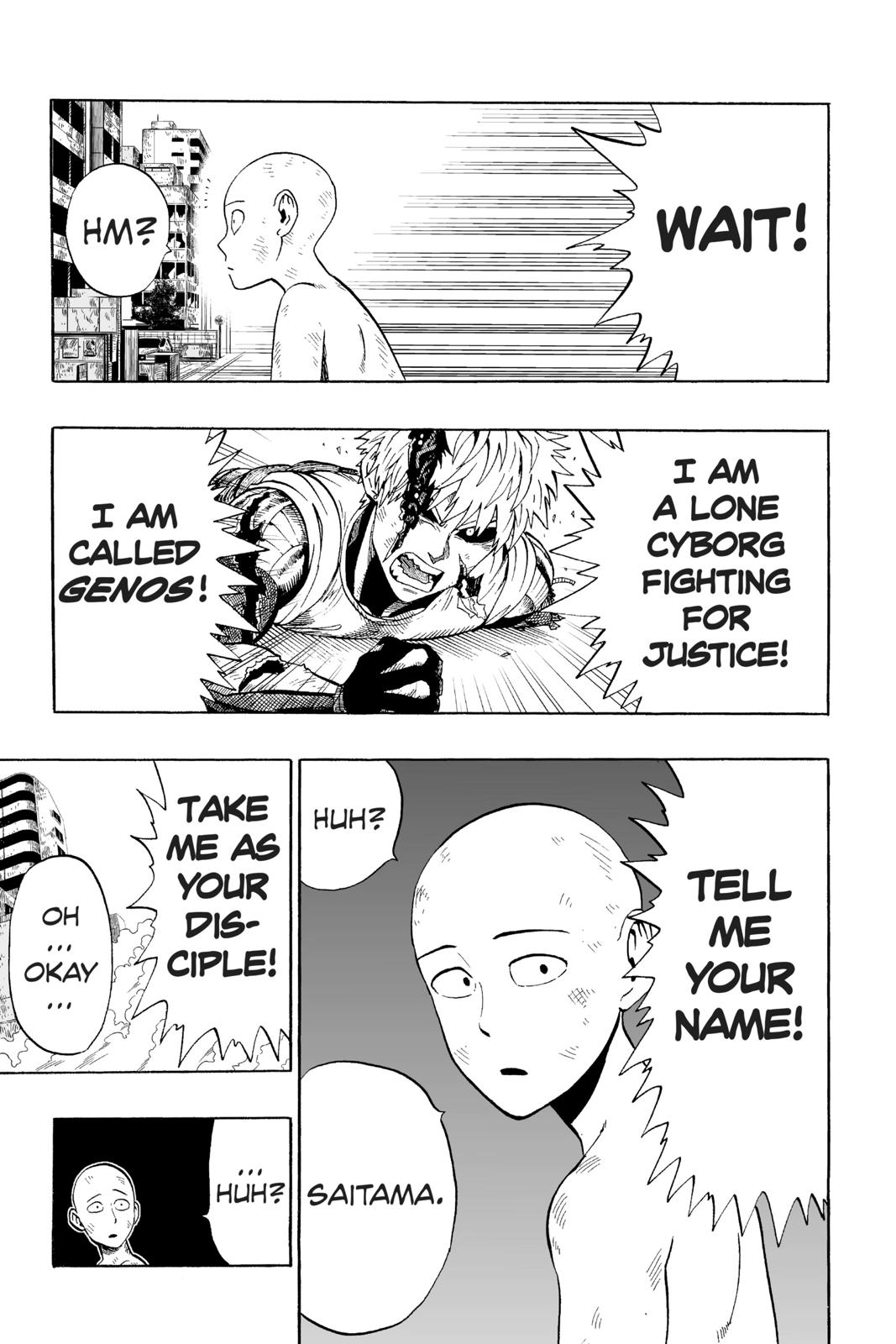 One-Punch Man Official Chap 6 - Next Chap 7