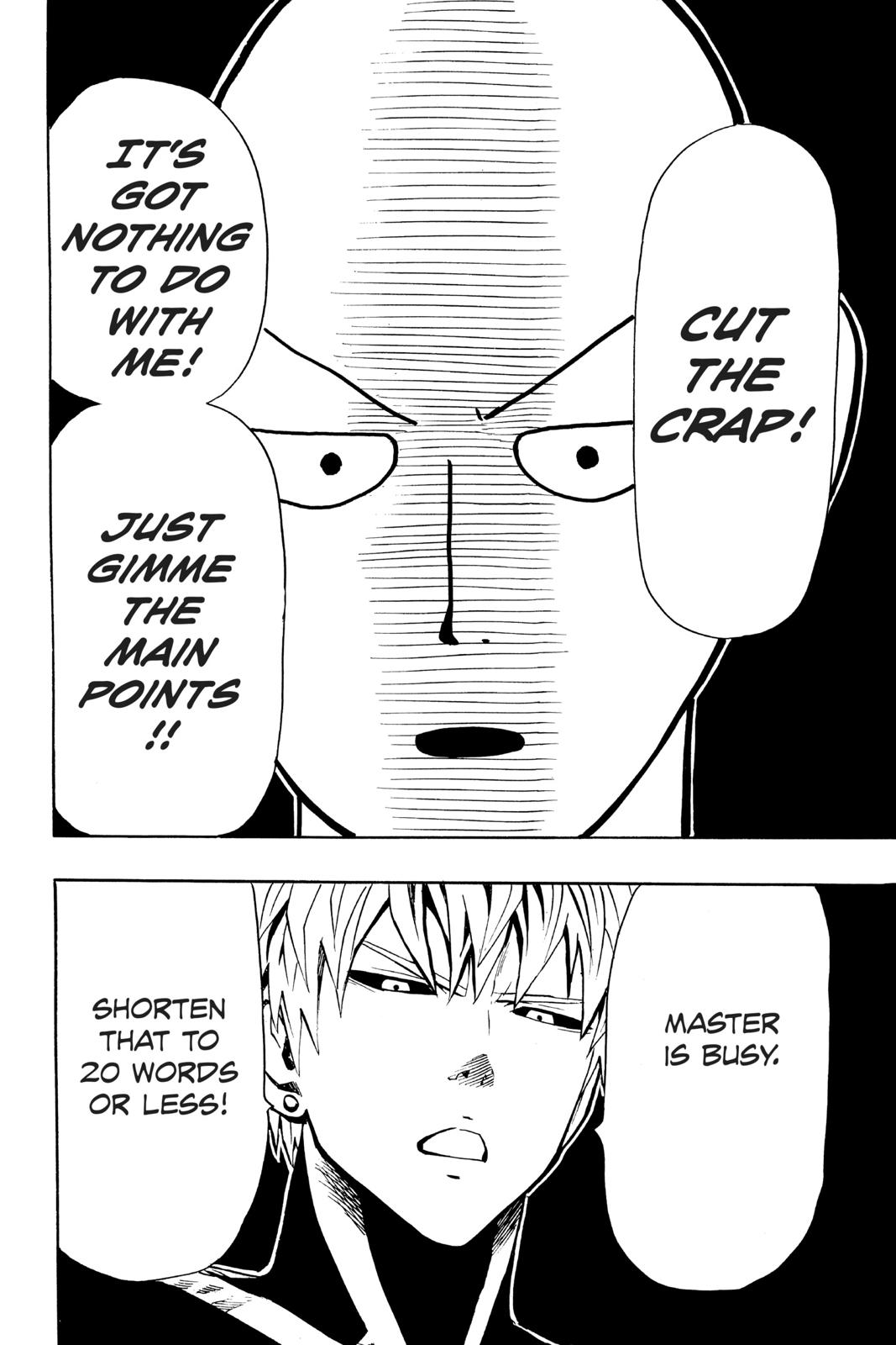 One-Punch Man Official Chap 9 - Next Chap 10
