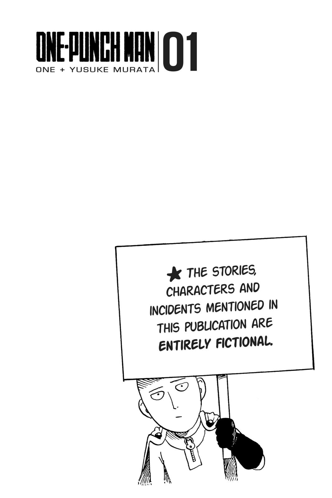 One-Punch Man Official Chap 1 - Next Chap 2