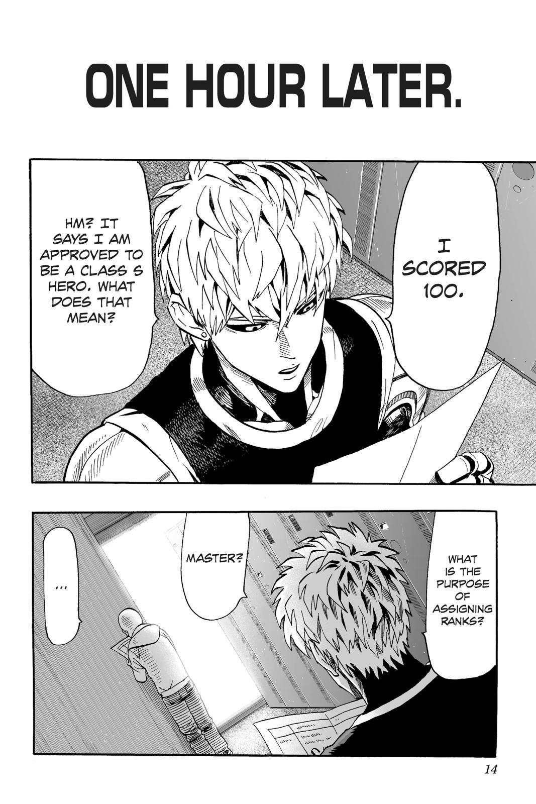 One-Punch Man Official Chap 16 - Next Chap 17