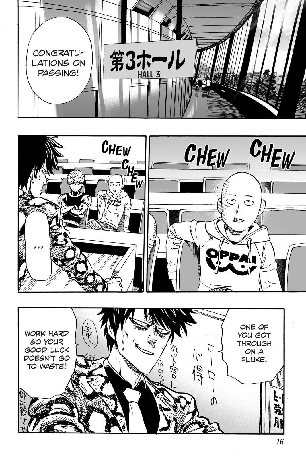 One-Punch Man Official Chap 16 - Next Chap 17