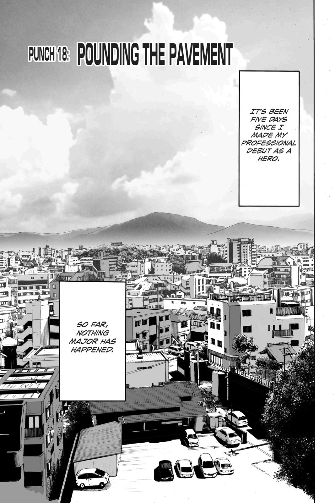 One-Punch Man Official Chap 18 - Next Chap 19