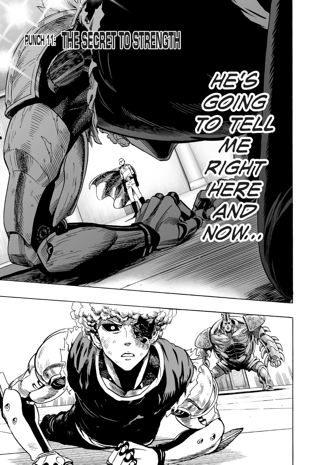 One-Punch Man Official Chap 11 - Next Chap 12