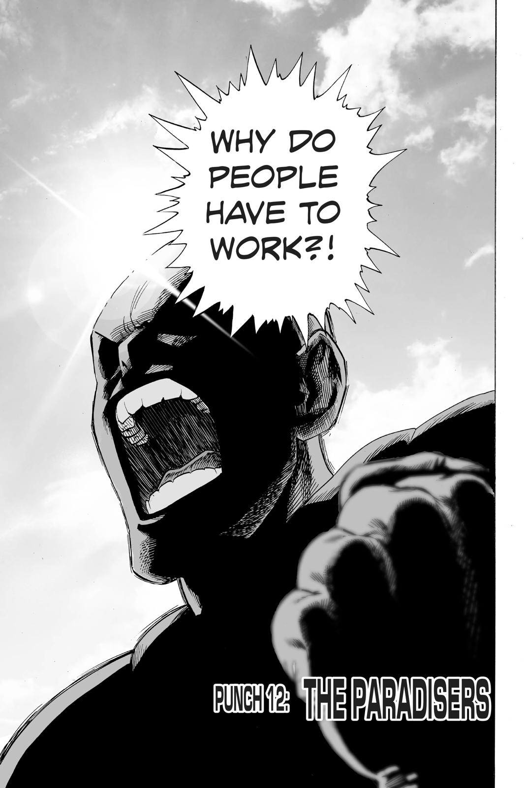 One-Punch Man Official Chap 12 - Next Chap 13
