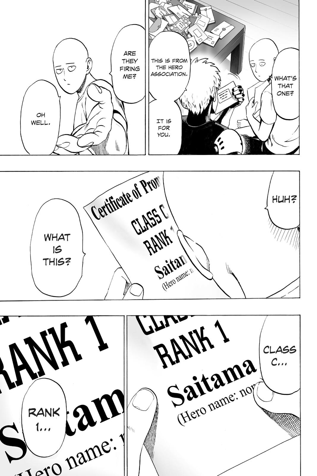 One-Punch Man Official Chap 29 - Next Chap 30