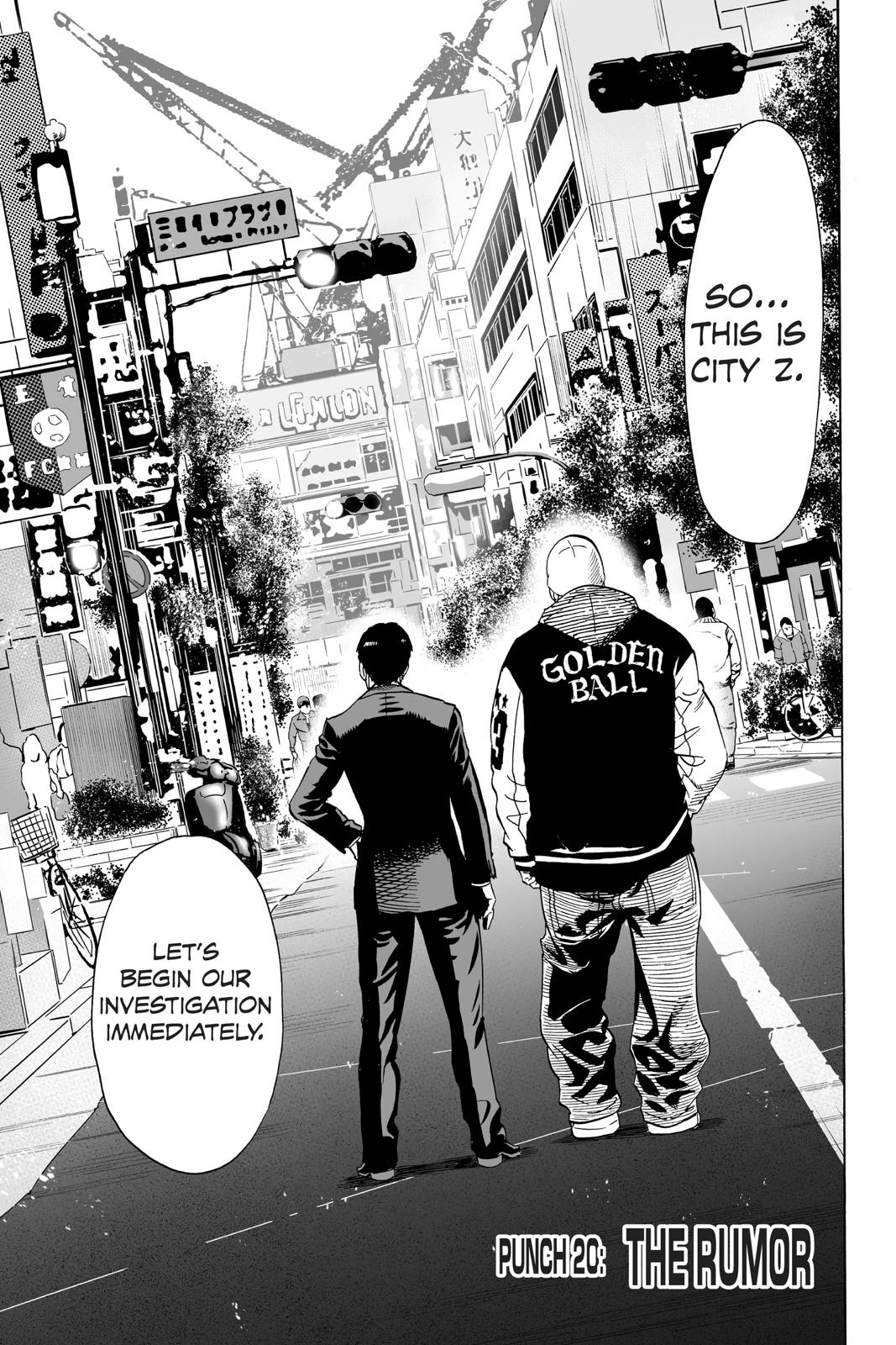 One-Punch Man Official Chap 20 - Next Chap 21