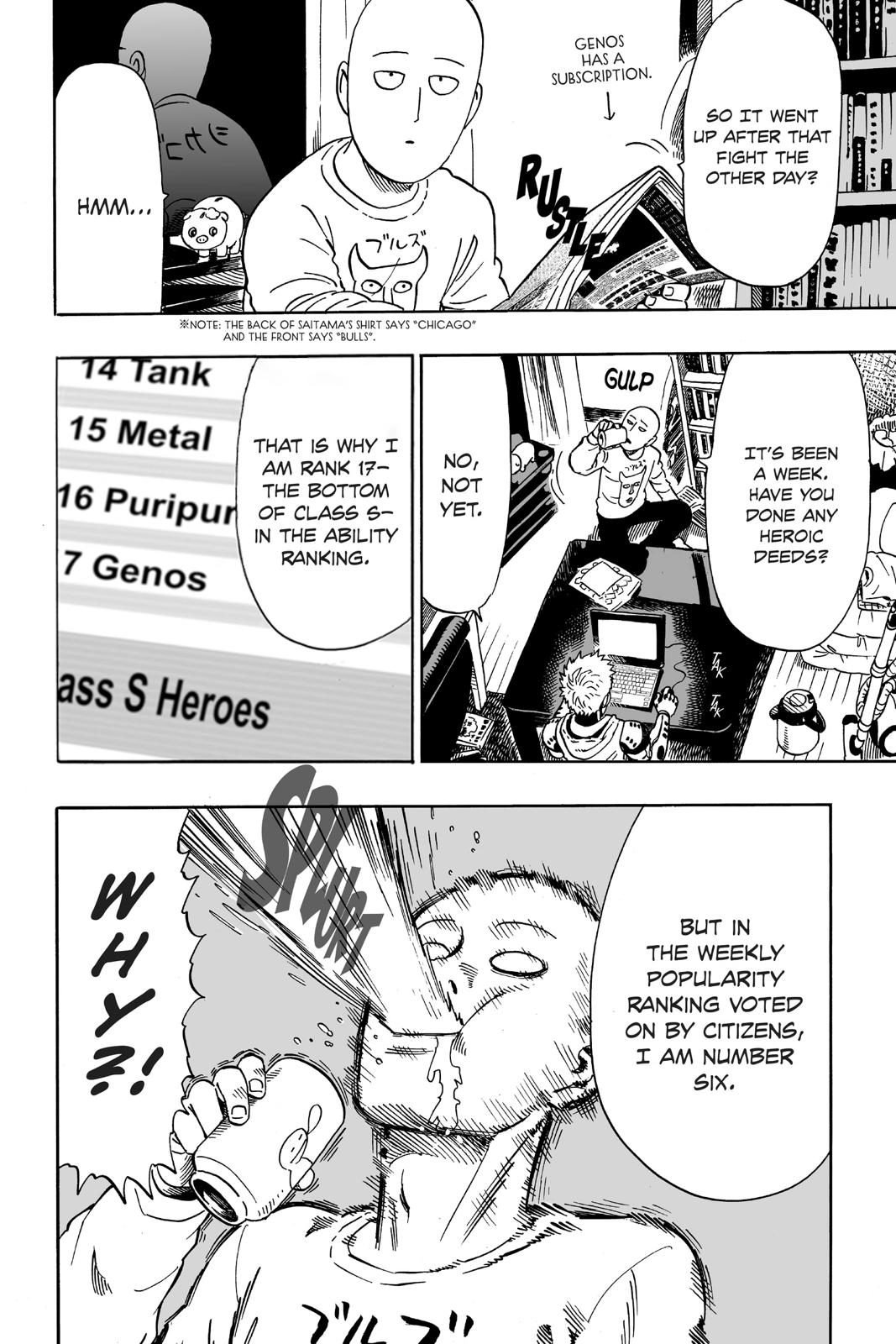 One-Punch Man Official Chap 21 - Next Chap 22