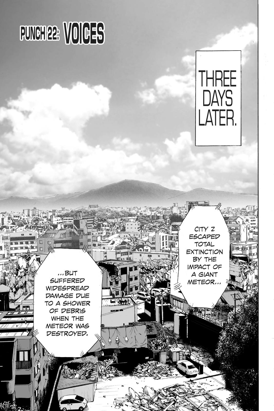 One-Punch Man Official Chap 22 - Next Chap 23
