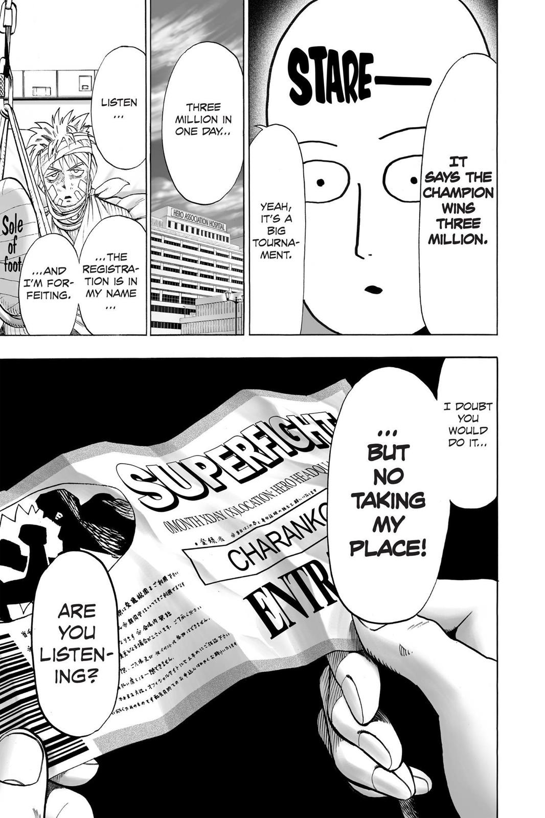 One-Punch Man Official Chap 49 - Next Chap 50