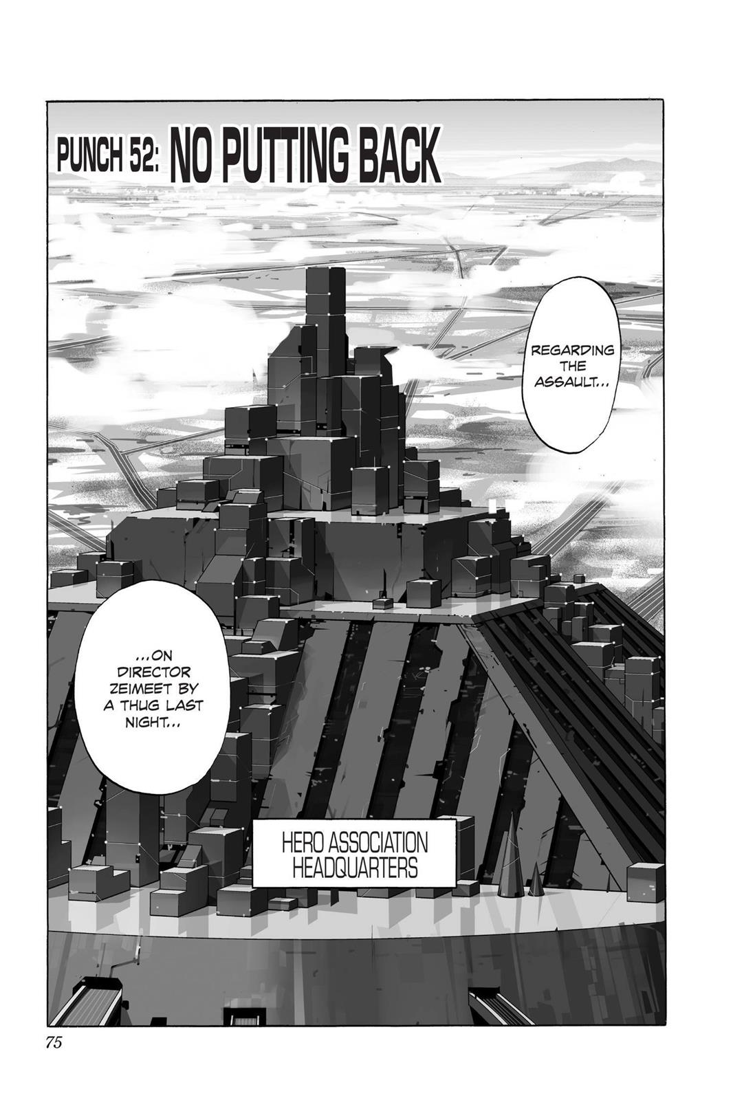 One-Punch Man Official Chap 52 - Next Chap 53