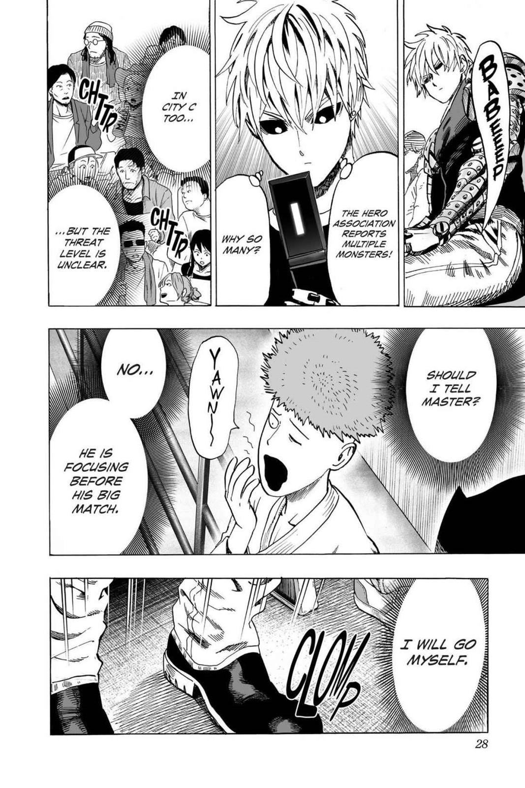 One-Punch Man Official Chap 62 - Next Chap 63