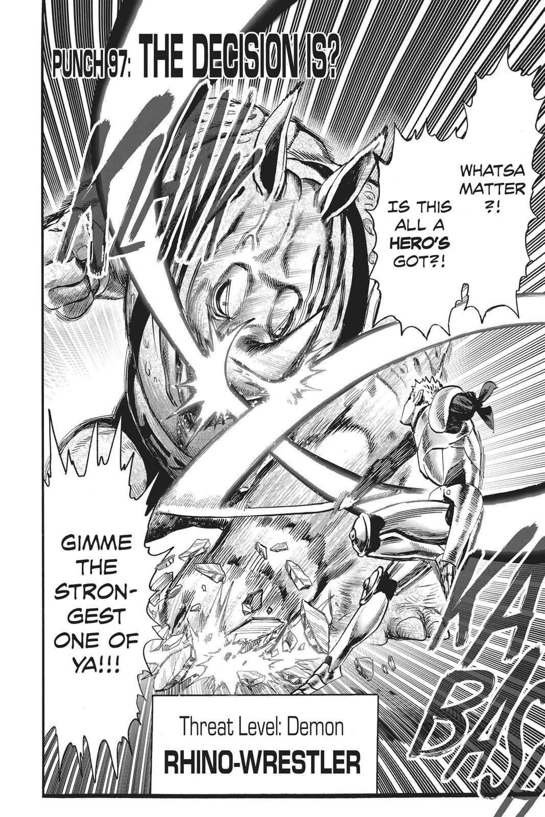 One-Punch Man Official Chap 97 - Next Chap 98