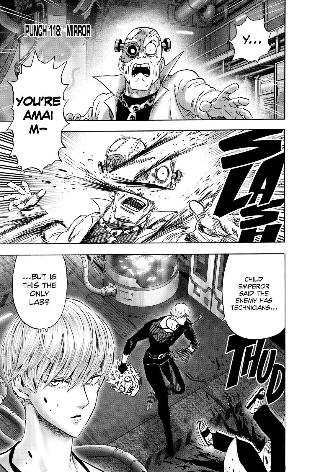 One-Punch Man Official Chap 118 - Next Chap 119