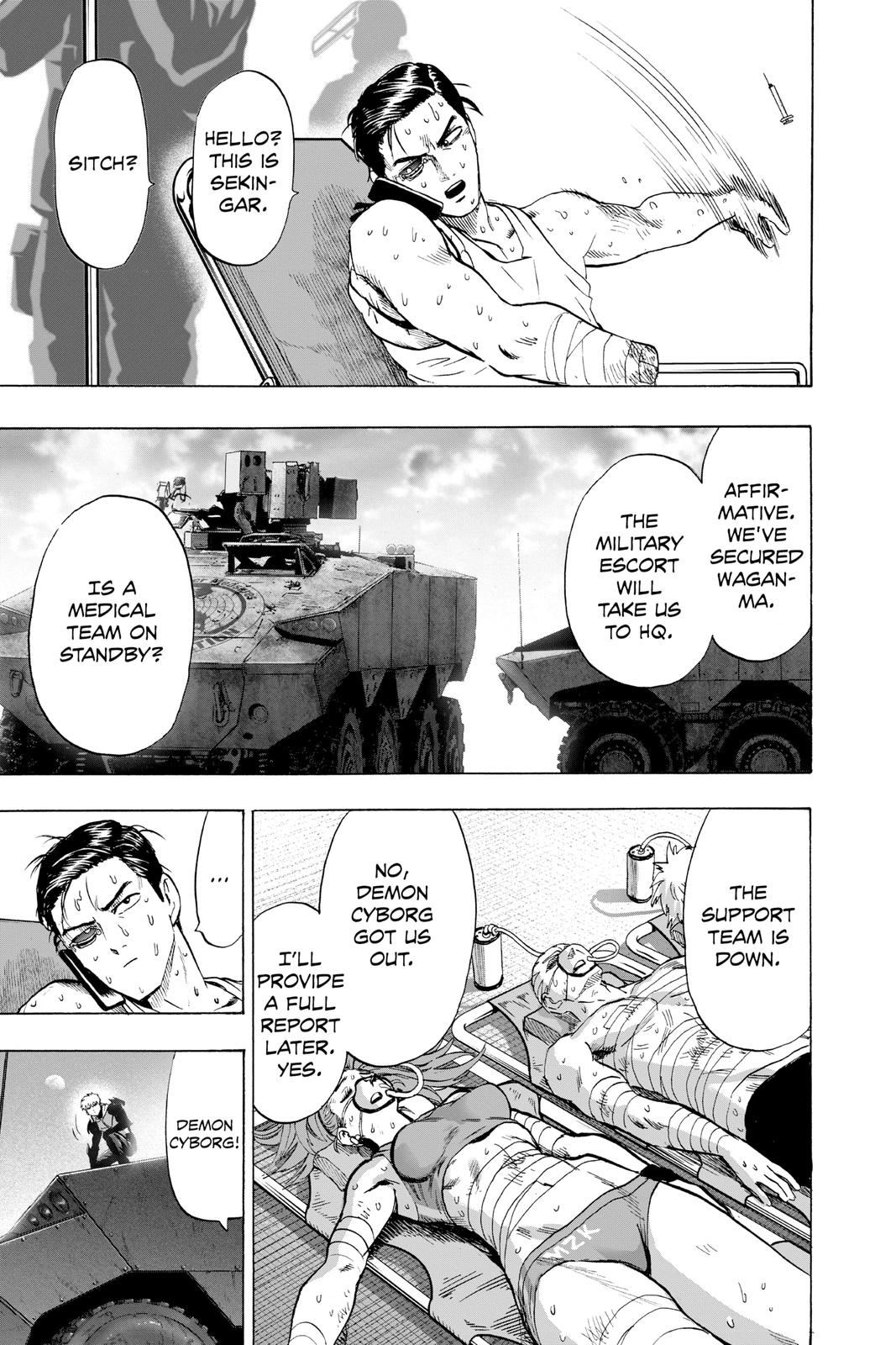 One-Punch Man Official Chap 124 - Next Chap 125