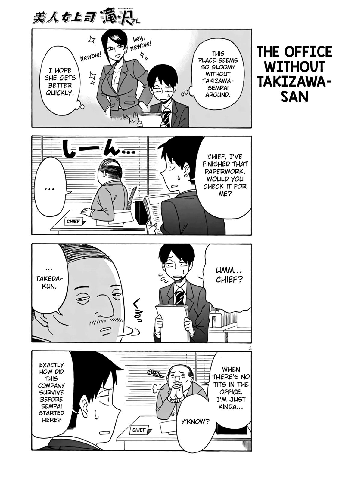 Bijin Onna Joushi Takizawa-san Chap 4 - Next Chap 5