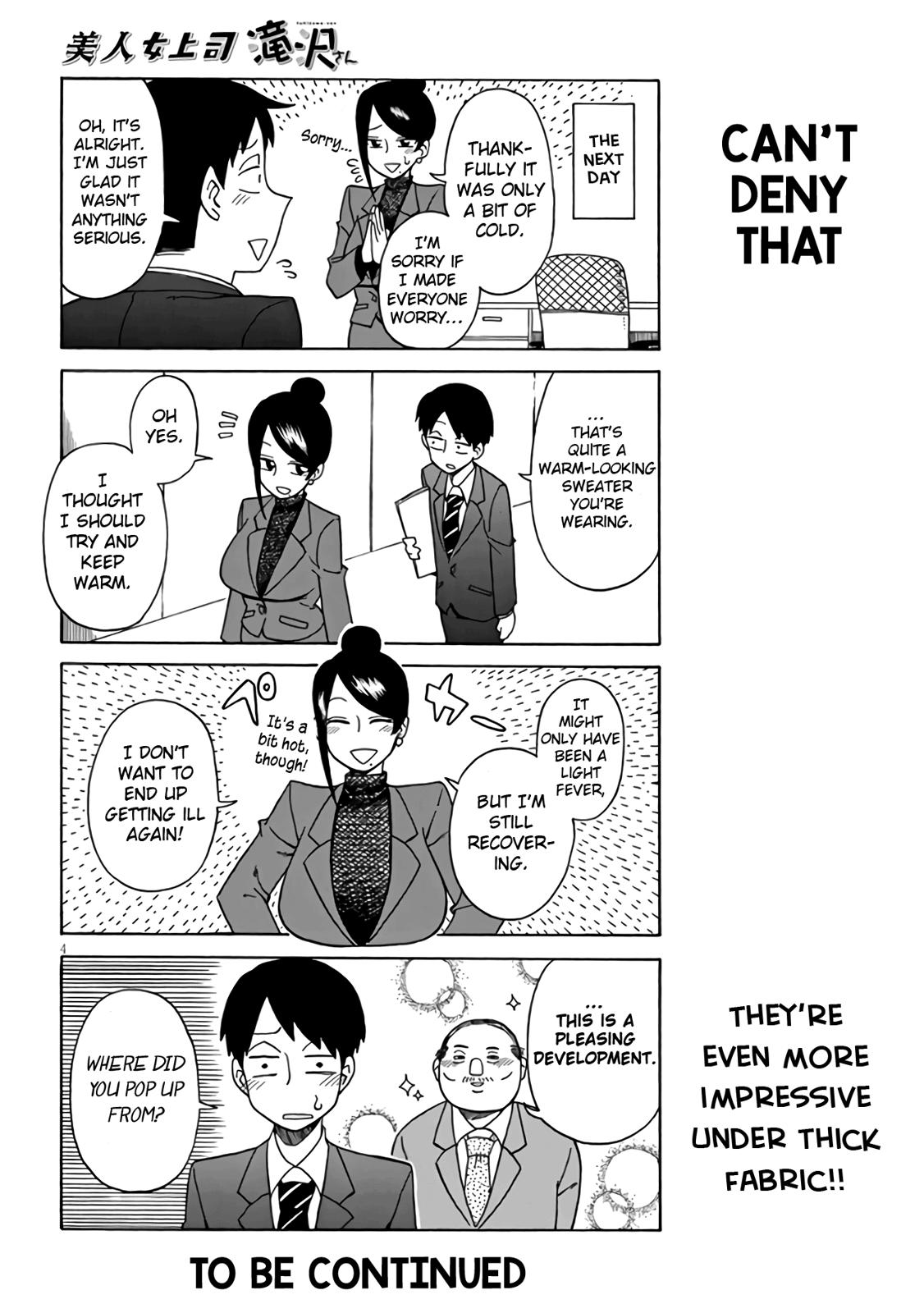 Bijin Onna Joushi Takizawa-san Chap 4 - Next Chap 5