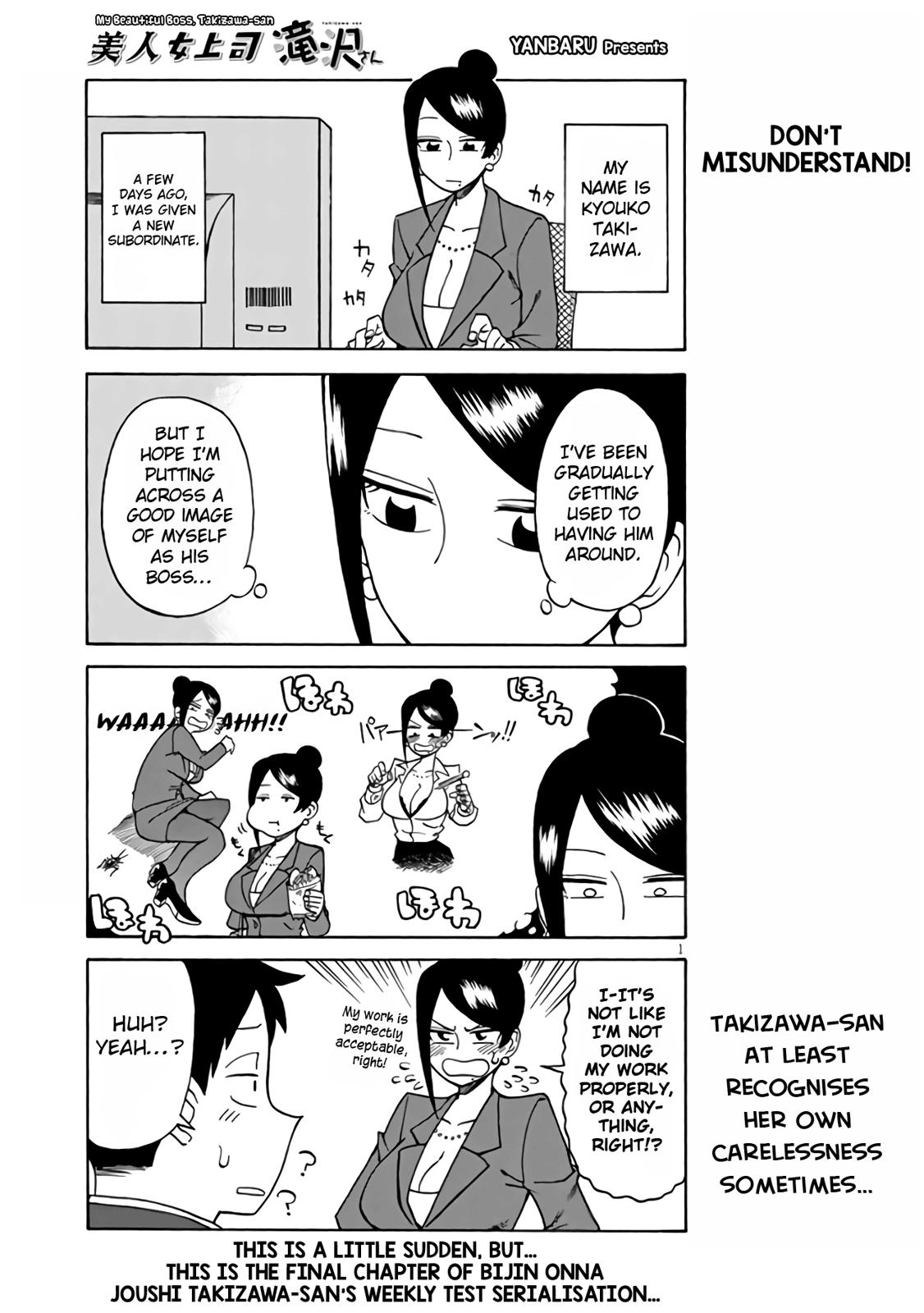 Bijin Onna Joushi Takizawa-san Chap 6 - Next Chap 7