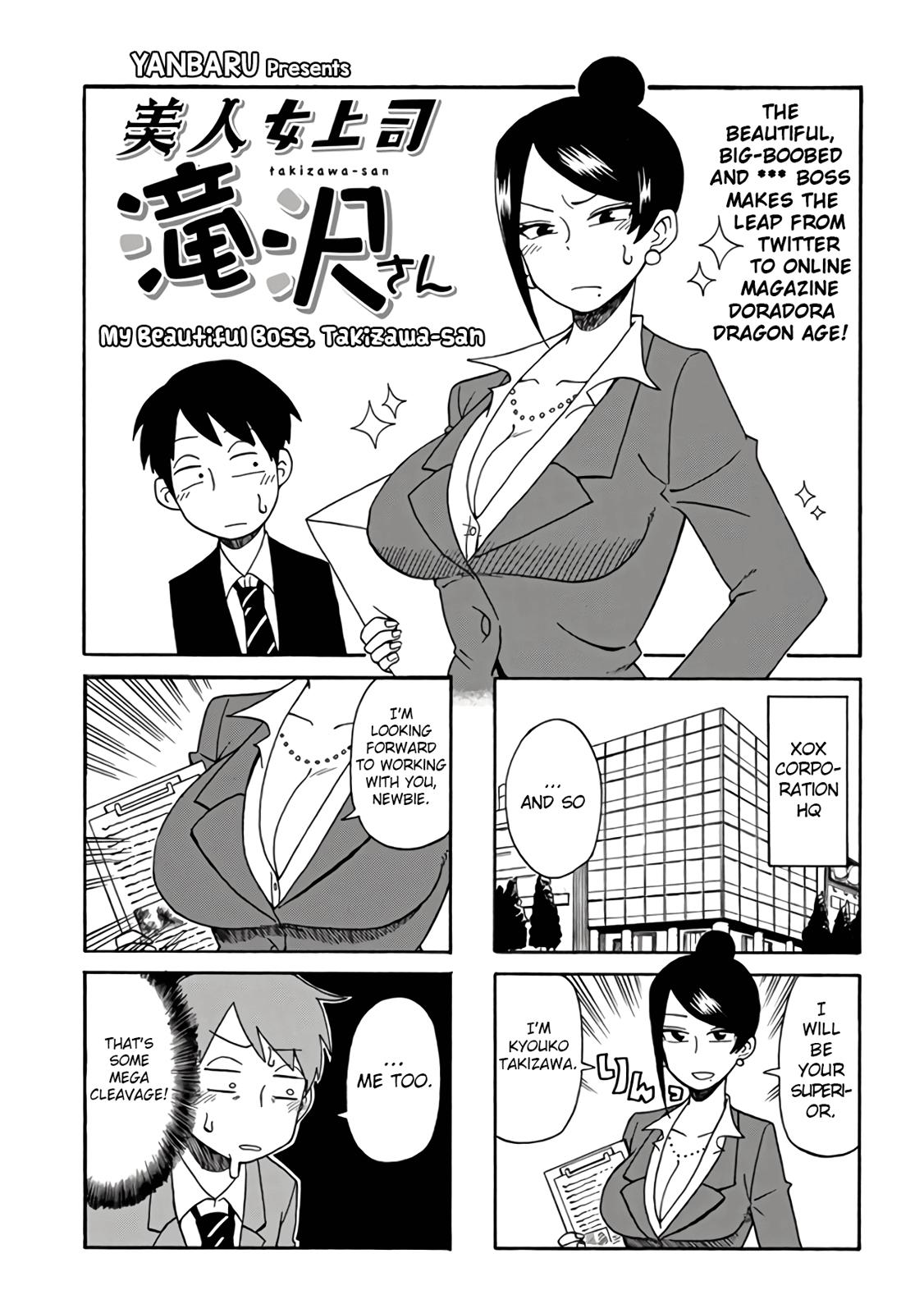 Bijin Onna Joushi Takizawa-san Chap 1 - Next Chap 2