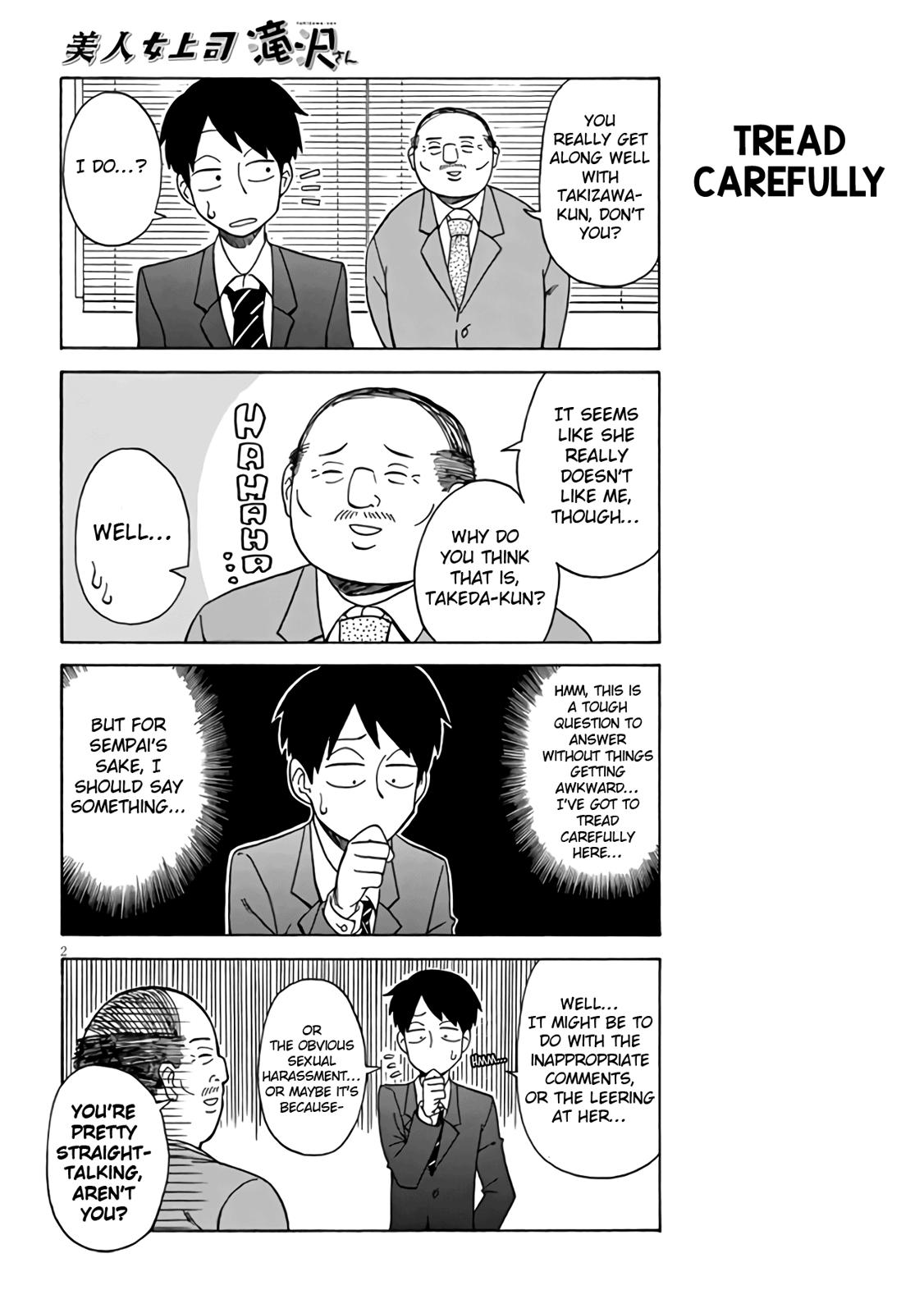 Bijin Onna Joushi Takizawa-san Chap 3 - Next Chap 4
