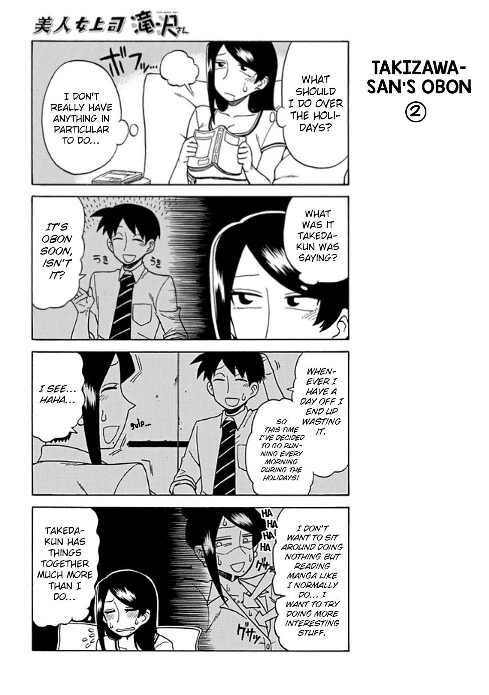 Bijin Onna Joushi Takizawa-san Chap 27 - Next Chap 28