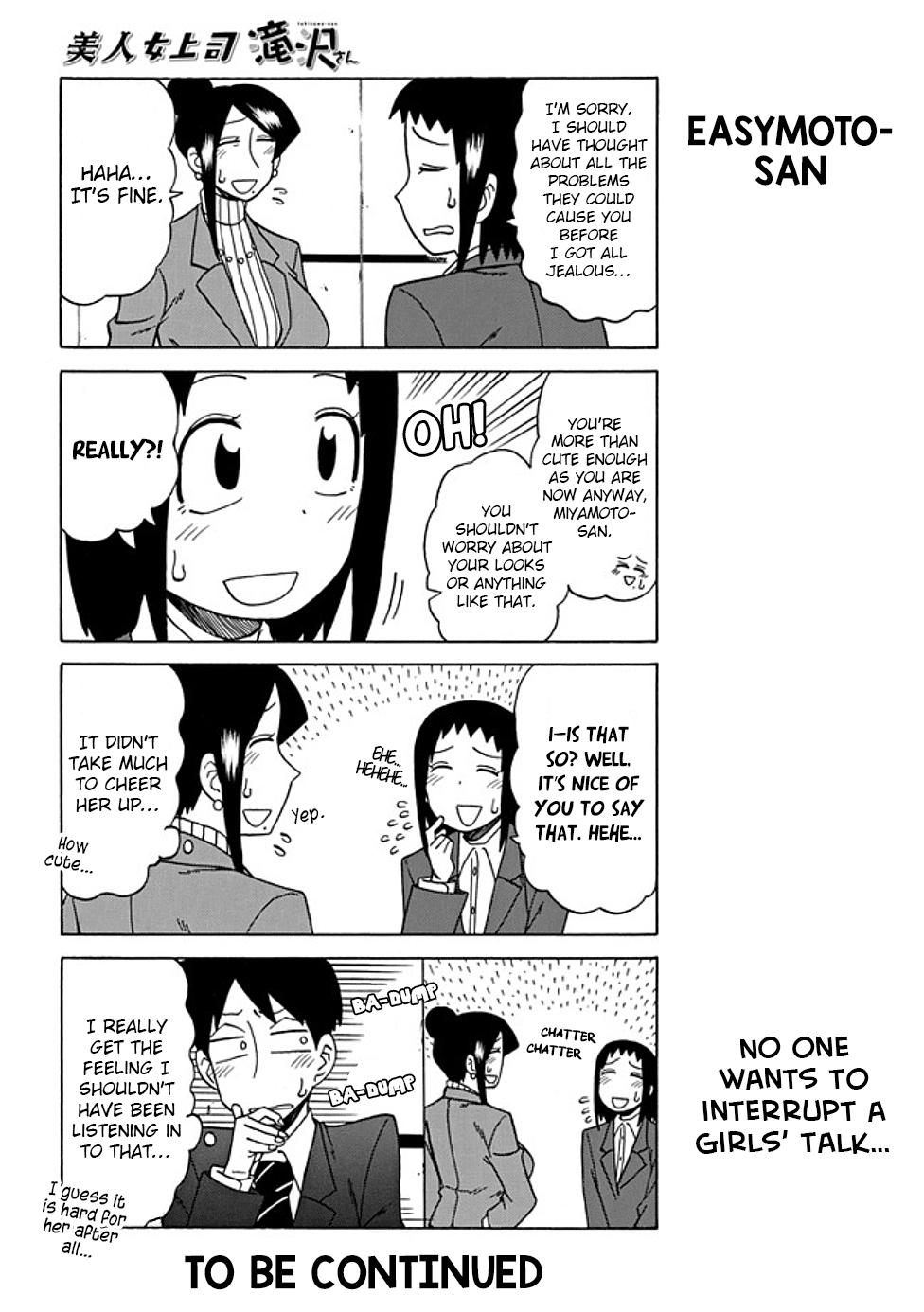 Bijin Onna Joushi Takizawa-san Chap 37 - Next Chap 38