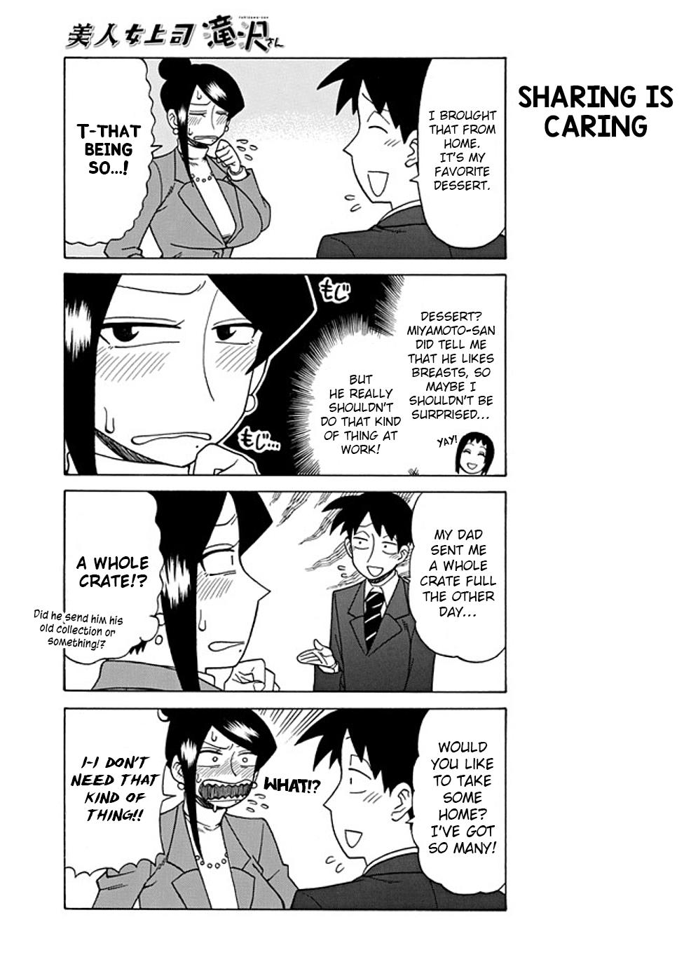 Bijin Onna Joushi Takizawa-san Chap 34 - Next Chap 35