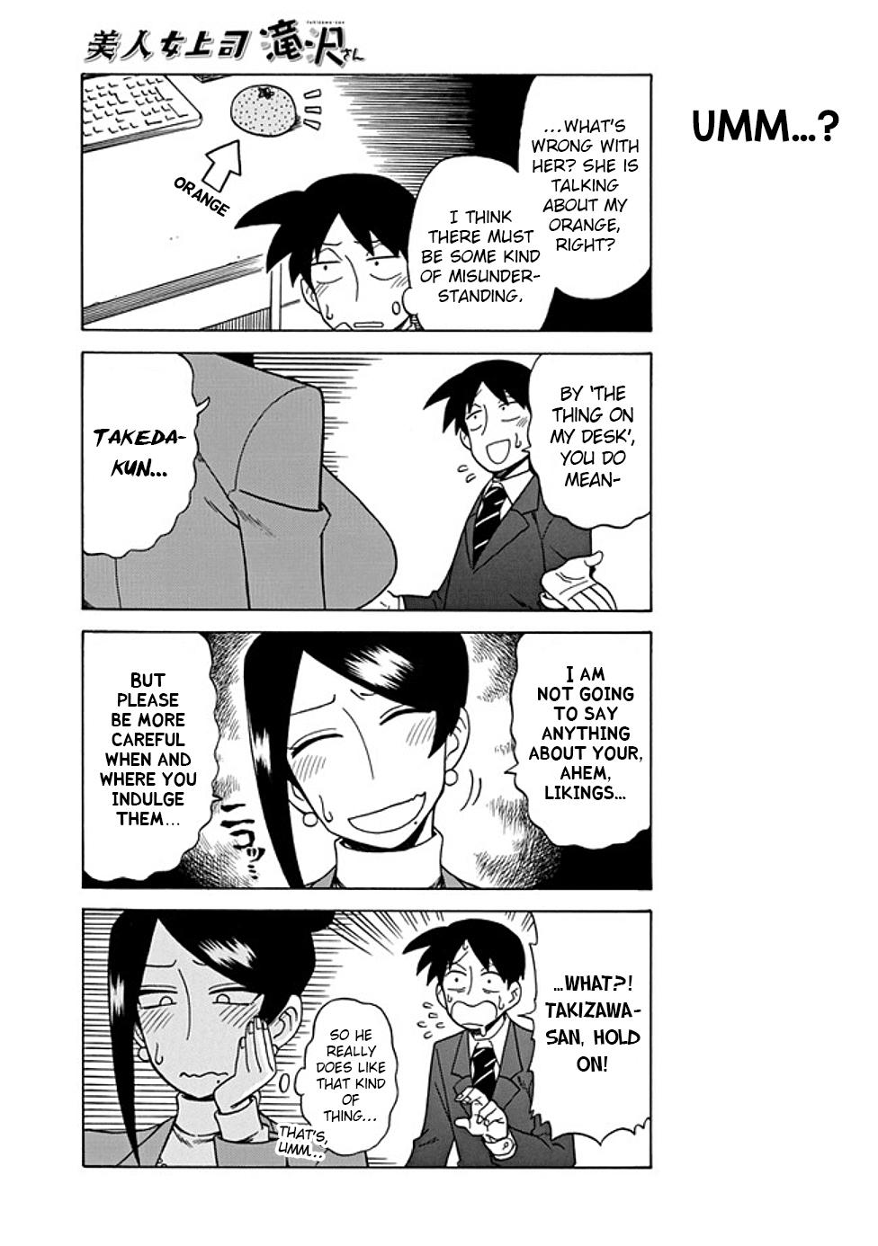 Bijin Onna Joushi Takizawa-san Chap 34 - Next Chap 35