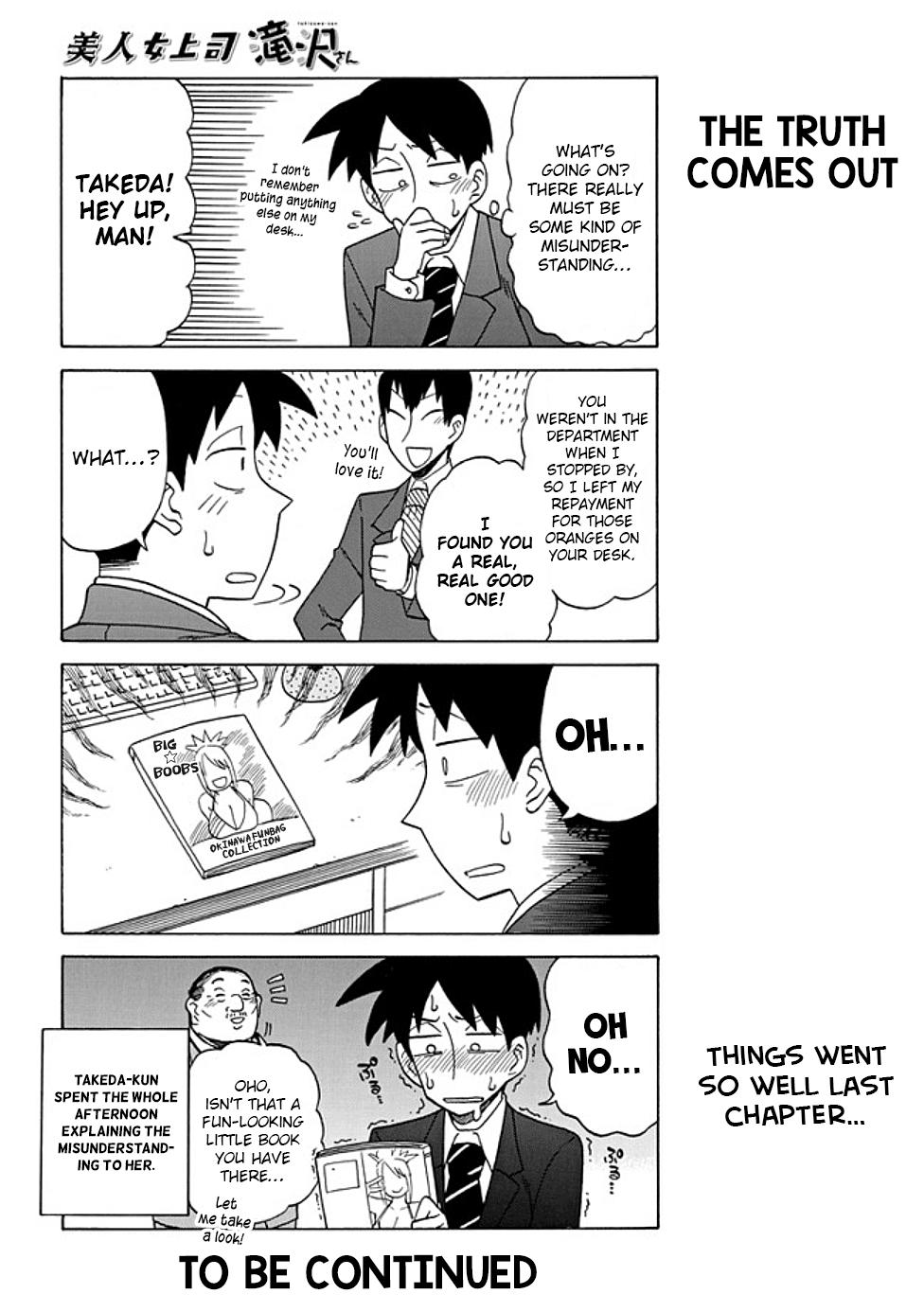 Bijin Onna Joushi Takizawa-san Chap 34 - Next Chap 35