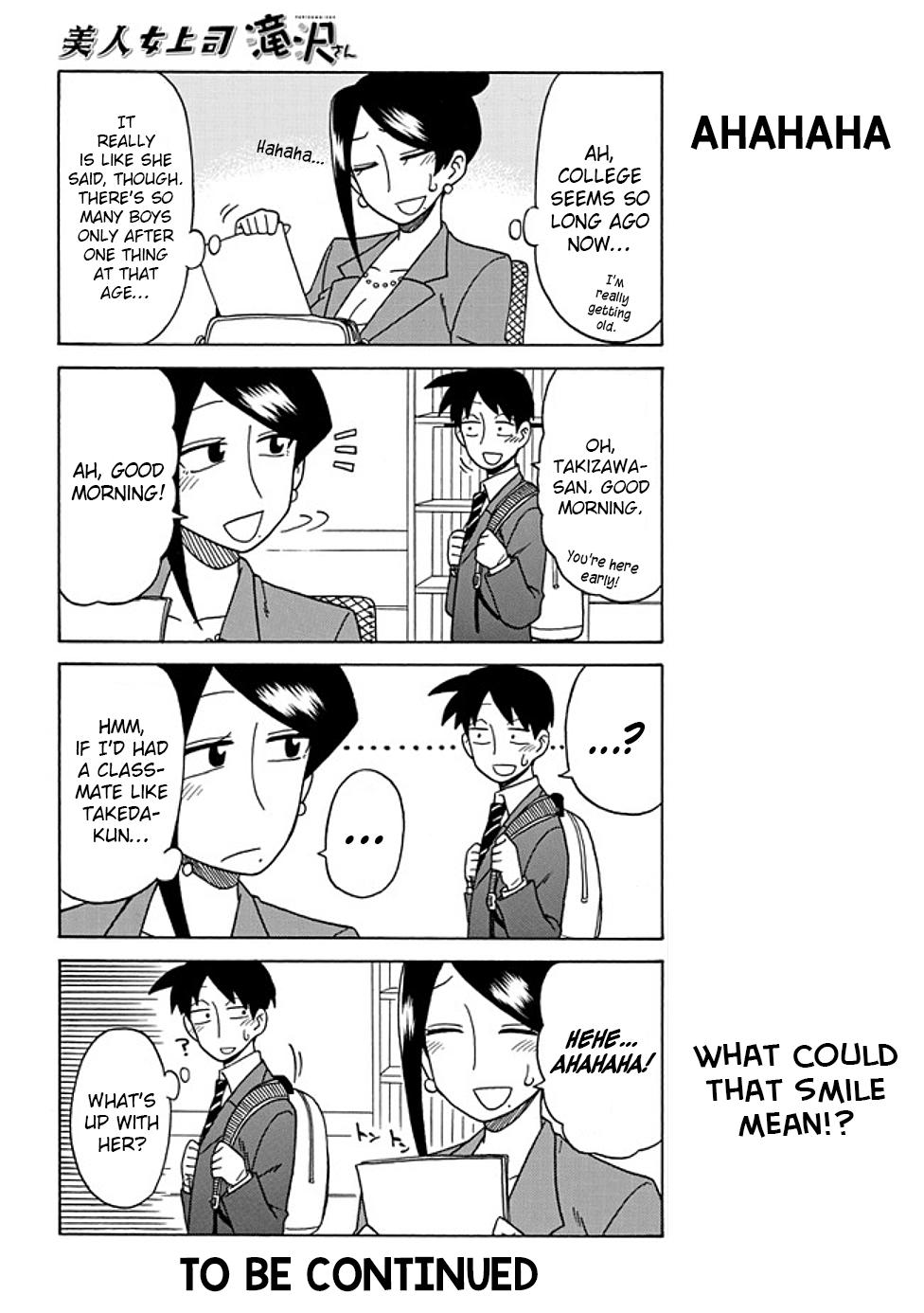 Bijin Onna Joushi Takizawa-san Chap 30 - Next Chap 31