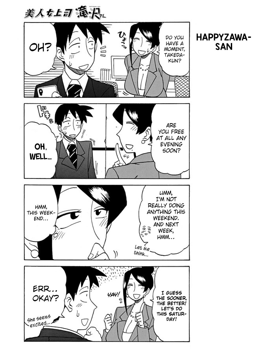 Bijin Onna Joushi Takizawa-san Chap 32 - Next Chap 33