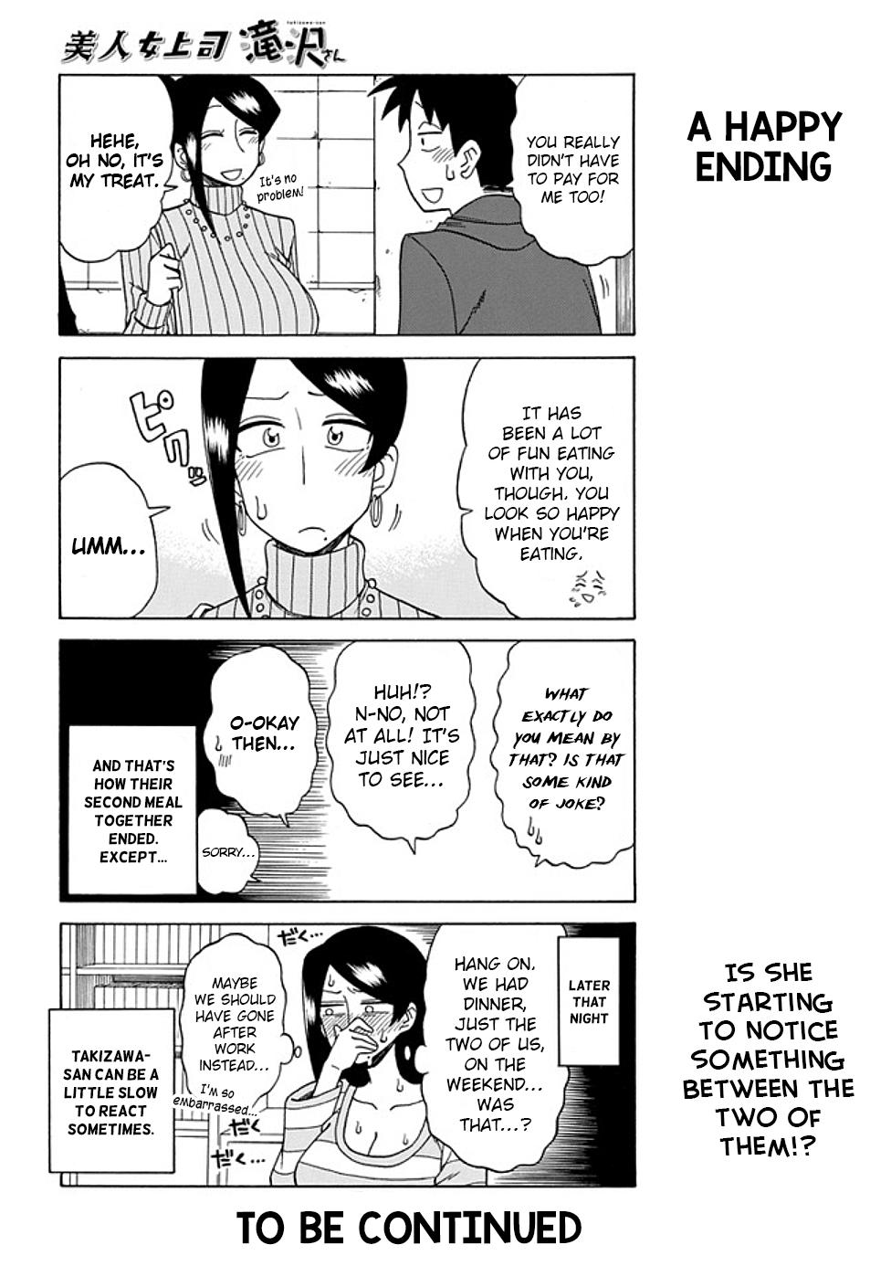 Bijin Onna Joushi Takizawa-san Chap 33 - Next Chap 34