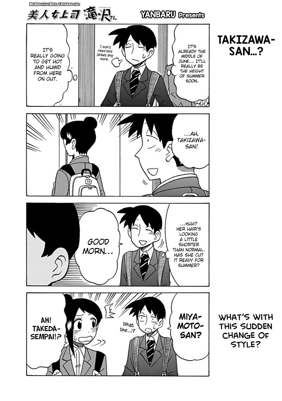 Bijin Onna Joushi Takizawa-san Chap 47 - Next Chap 48