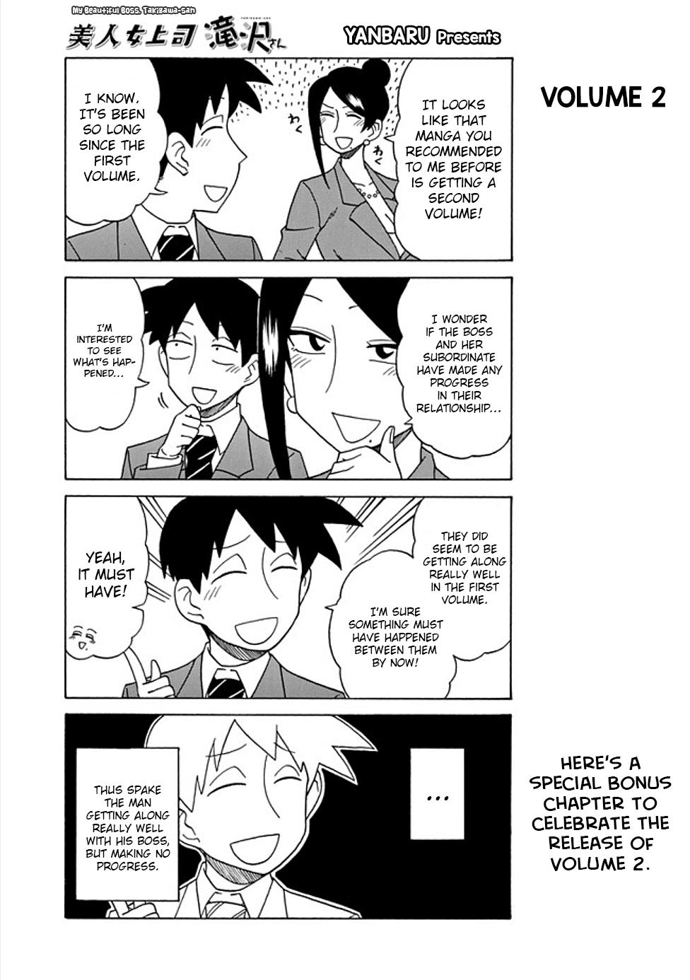 Bijin Onna Joushi Takizawa-san Chap 47.5 - Next Chap 48.5