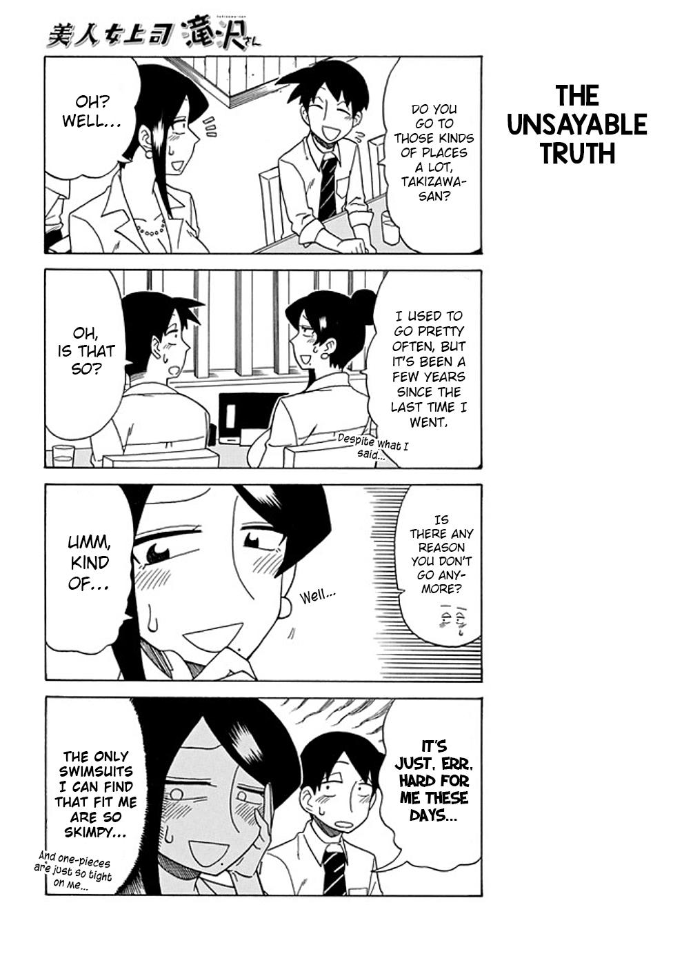 Bijin Onna Joushi Takizawa-san Chap 48 - Next Chap 49