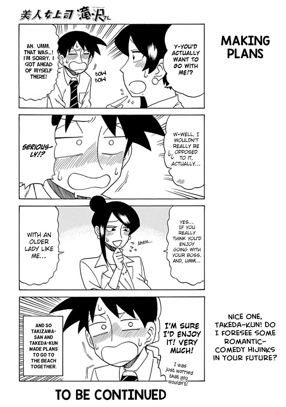 Bijin Onna Joushi Takizawa-san Chap 48 - Next Chap 49