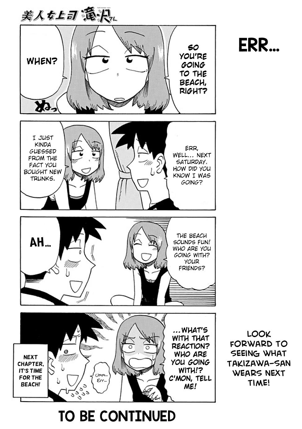Bijin Onna Joushi Takizawa-san Chap 49 - Next Chap 50