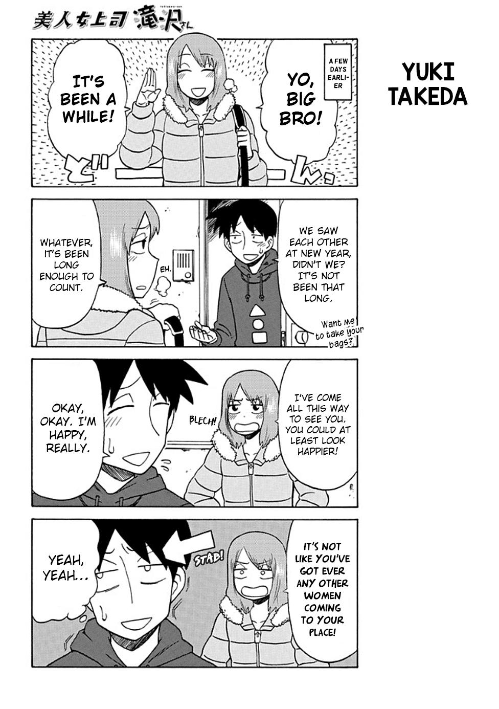 Bijin Onna Joushi Takizawa-san Chap 40 - Next Chap 41