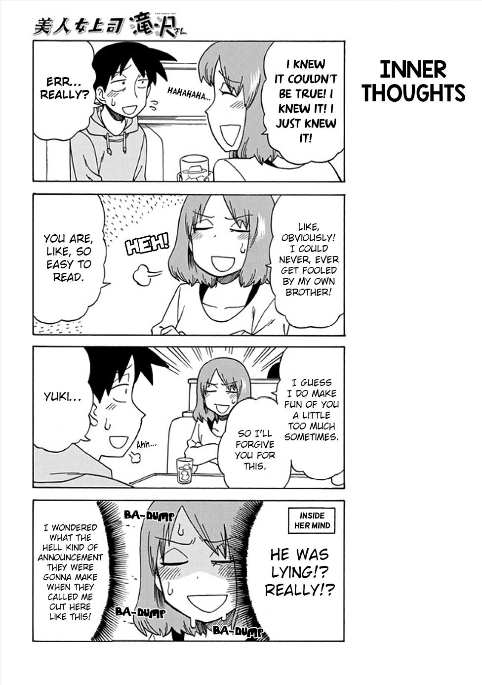 Bijin Onna Joushi Takizawa-san Chap 43 - Next Chap 44