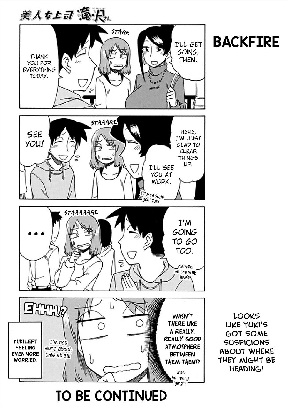 Bijin Onna Joushi Takizawa-san Chap 43 - Next Chap 44